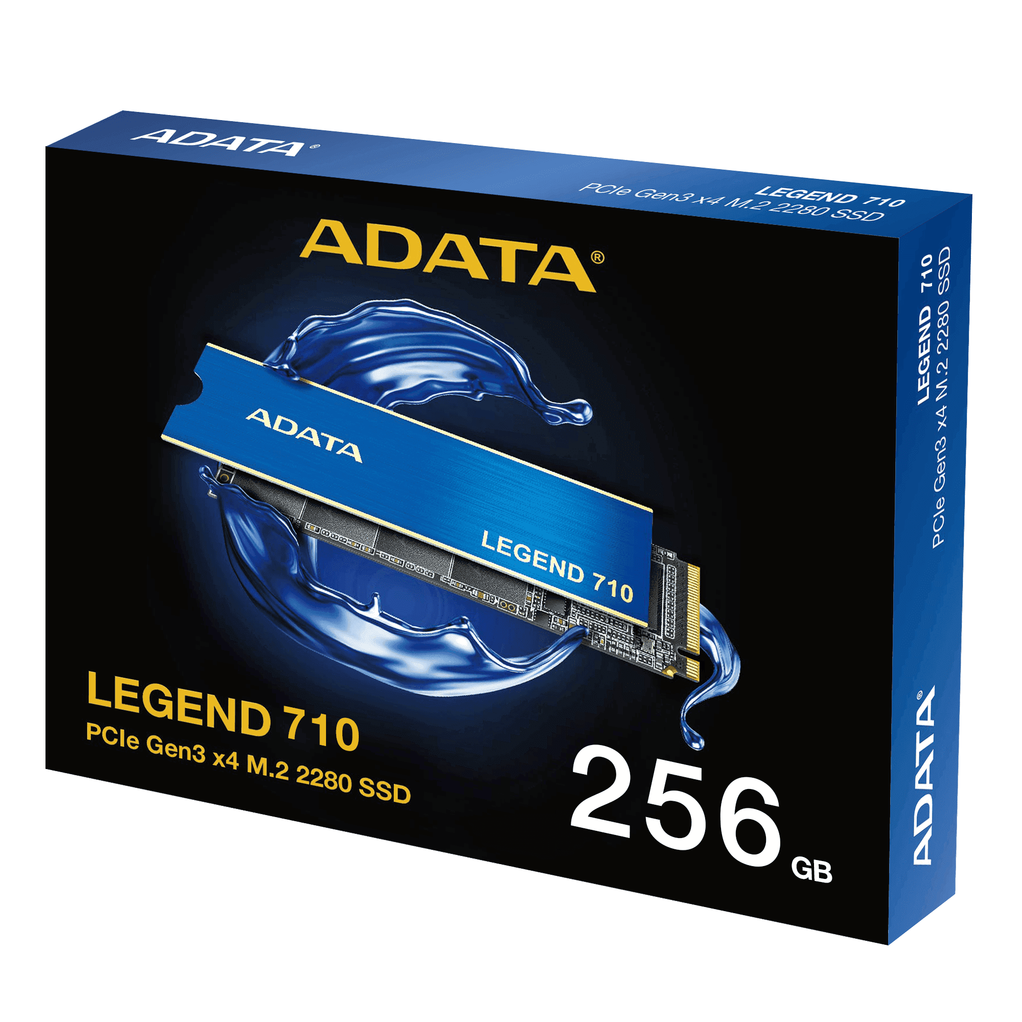 ADATA LEGEND 710 256GB PCIe Gen3 x4 M.2 2280 Solid State Drive