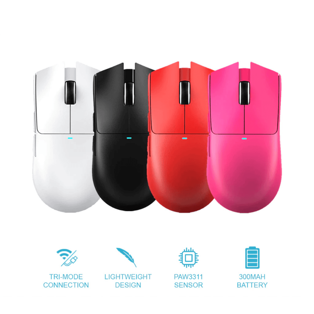 Attack Shark X11SE PAW3311 22000 DPI Tri-mode