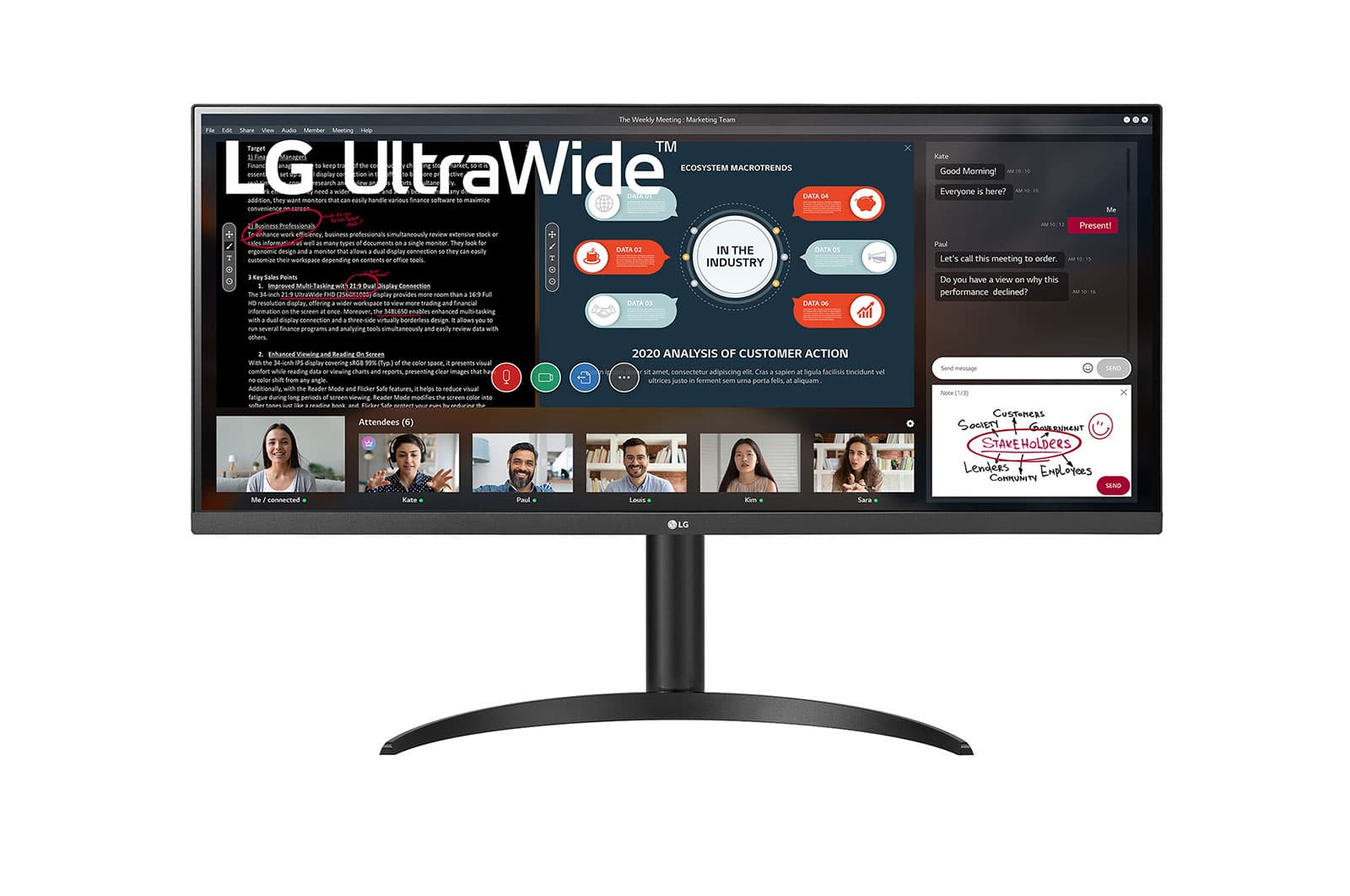 LG LG 34'' 21:9 UltraWide™ Full HD with AMD FreeSync™