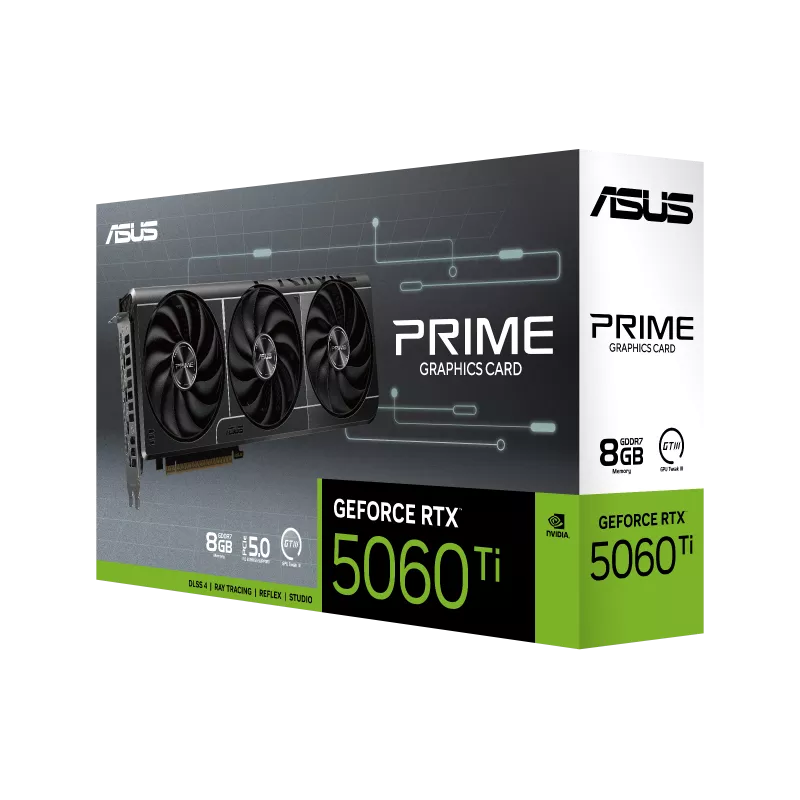 ASUS PRIME GeForce RTX™ 5060 Ti 8GB GDDR7 OC