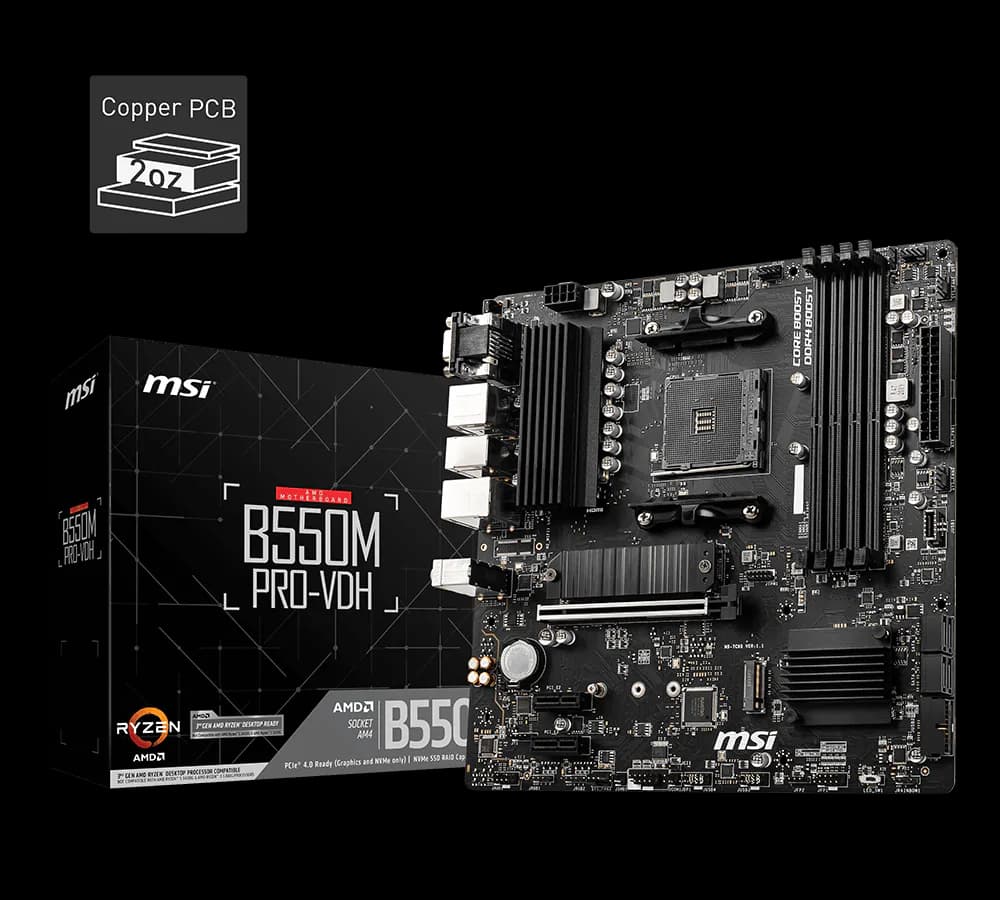MSI B550M PRO-VDH