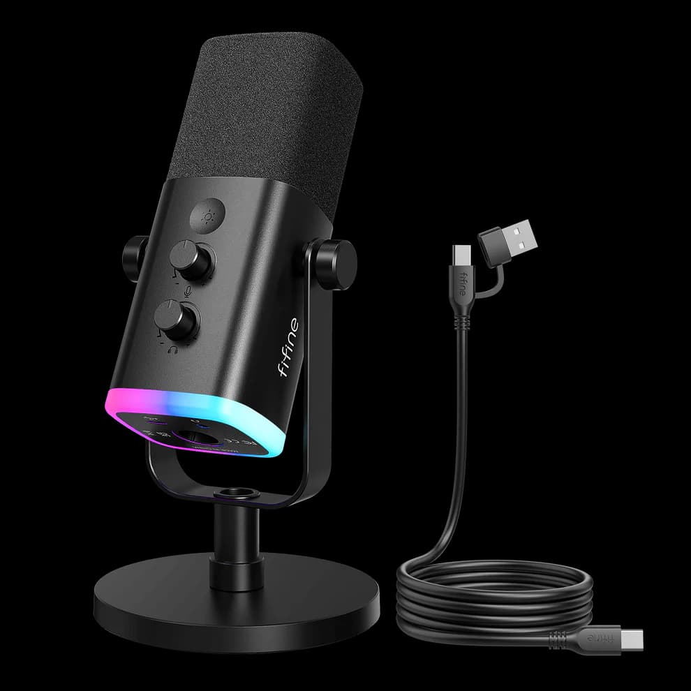 Microphone FIFINE AMPLIGAME AM8 USB/XLR DYNAMIC
