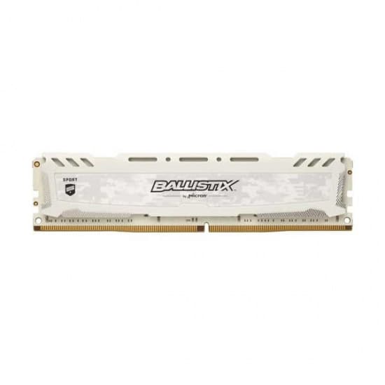 ballistix sport ddr4 16GB (8GBx2) 3000 mhz white