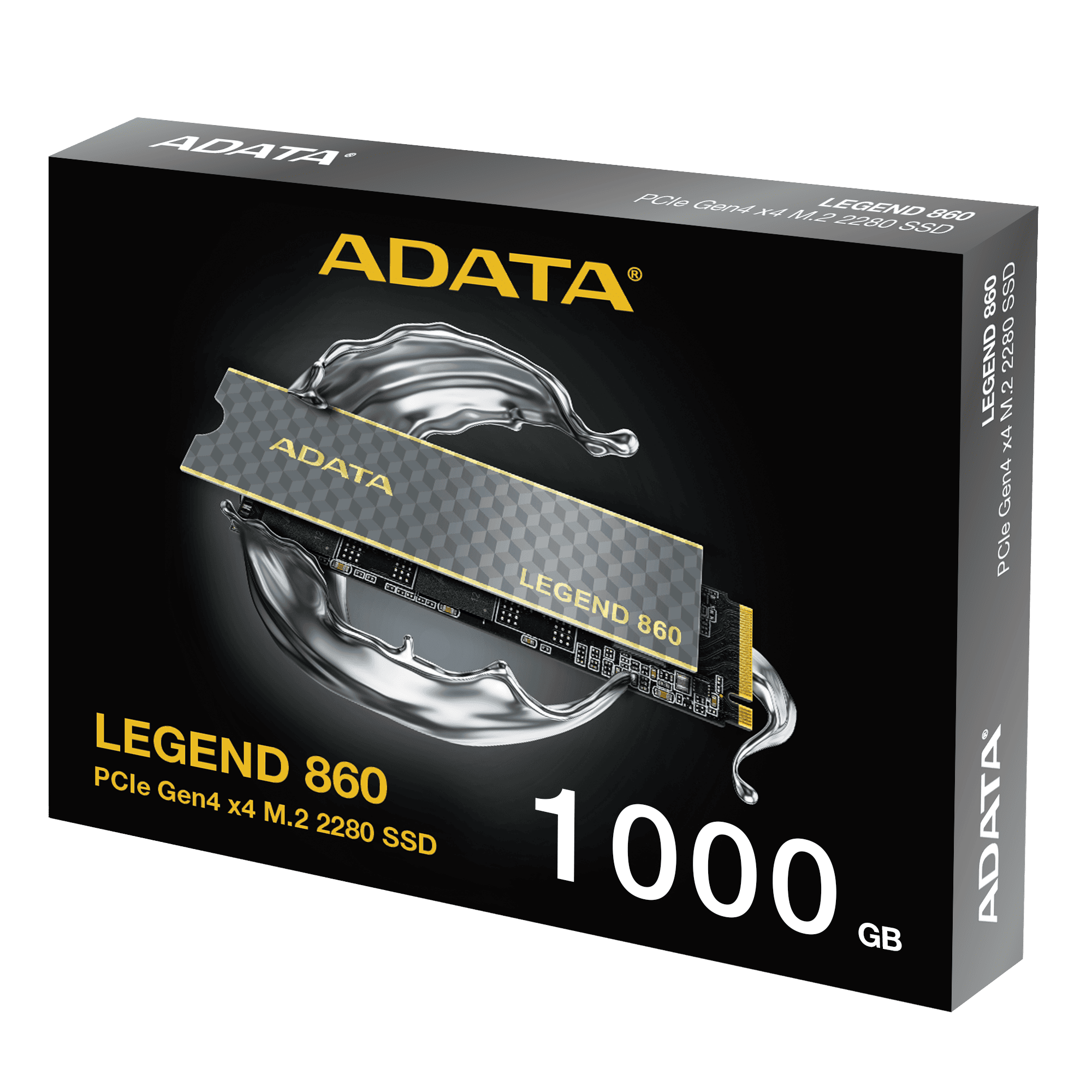 ADATA LEGEND 860 1TB PCIe Gen4 x4 M.2 2280 Solid State Drive