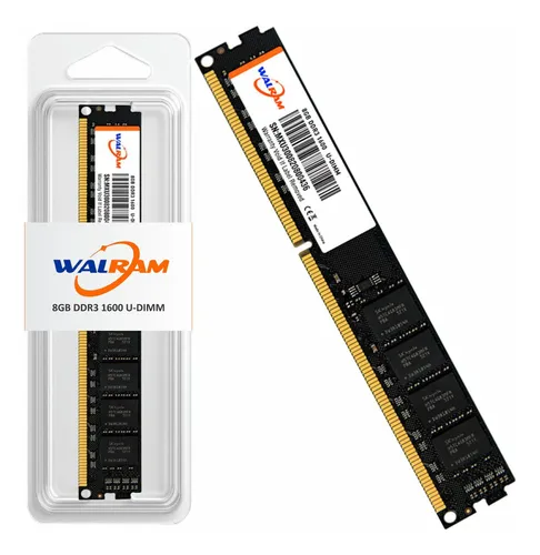 RAM 8GB DDR3 1600MHZ WALRAM