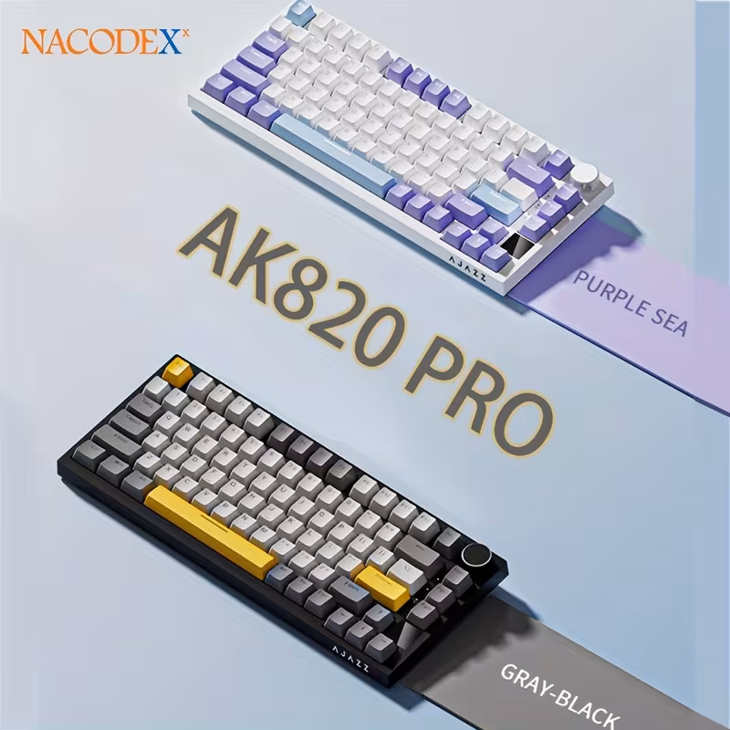 AJAZZ AK820 PRO TRI MODE MECHANICAL KEYBOARD